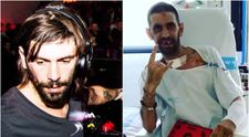 DJ Pagal s-a refăcut miraculos după accidentul de motocicletă. Prima poză din spital