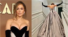 Jennifer Lopez, apariție fabuloasă într-o rochie cu un decolteu impresionant: „Este de neegalat pe covorul roșu!”
