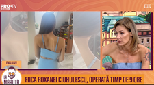 Roxana Ciuhulescu, noi detalii despre starea de sănătate a fiicei sale! Tânăra a fost operată de scolioză 9 ore