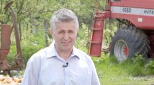 Vasile Nichita, fermier la Gospodar fara pereche: 