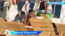 Sexy si rea de fata cu mama
