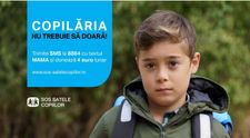 Copilăria nu trebuie să doară, o campanie SOS Satele Copiilor România