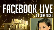 Oana Tache este digital host in marile gale live Romanii au talent!