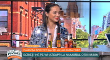 Vlăduța, spui tot sau îți va lua gura foc? Cum s-a descurcat artista la provocarea lansată de Cătălin Măruță