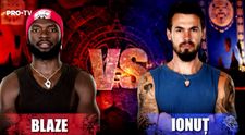 Blaze vs Ionuț Popa: ”Și-a aruncat totemul singur, de frică”