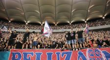 Vezi meciul care a făcut spectacol în tribune: FCSB - Dunajska Streda