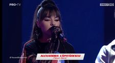 Vocea României, 1 Decembrie 2023 – Primul LIVE:   Alexandra Căpitănescu a încheiat show-ul cu un moment puternic: ”Este ceva magic cu tine”