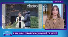 Reacția Iuliei Albu după ce s-a scris că a fost terorizată și umilită de iubit