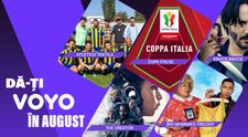 Dă-ți VOYO în august și bucură-te de Coppa Italia, serialul Atletico Textila și filmele Knock Knock sau The Creator!
