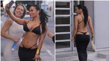Femeia care i-a învrăjbit pe 50 Cent și P Diddy, apariție ireală pe străzile din Las Vegas