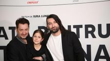 Smiley, pe covorul roșu la premiera de gală a filmului „Odată pentru totdeauna”, regizat de Iura Luncașu