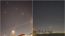 Imagini înfiorătoare! Iran a bombardat bazele Americii din Qatar. Proiectilele au luminat cerul nopții precum artificiile