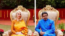 Moment special în familia Ancăi Verma: părinții săi au venit în India să-și cunoască nepotul