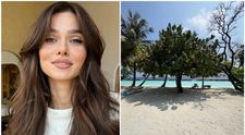 Theo Rose, primele imagini în costum de baie din Maldive. „Băiatul meu îmi face cele mai frumoase poze”