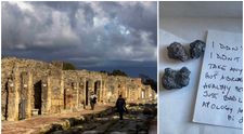 O turistă a furat o piatră din ruinele orașului Pompeii. Este șocant ce i s-a întâmplat la scurt timp! ”Nu știam de blestem”