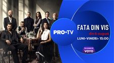 „Fata din vis” (EŞREF RÜYA), serialul cu cea mai mare audiență în Turcia, va fi difuzat la PRO TV. În rolurile principale, Çağatay Ulusoy și Demet Özdemir