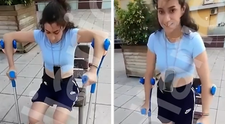 Un video tulburător cu Noelia Castillo Ramos și tatăl ei a apărut după moartea ei. ”O să alergi în curând”