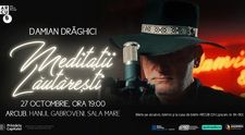 Damian Drăghici în concertul „Meditații lăutărești”, pe 27 octombrie, la ARCUB