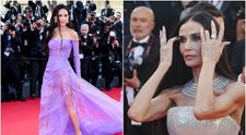 După criticile la adresa brațelor "scheletice", Demi Moore le-a acoperit elegant. Dar cât de sever judecăm o femeie de 63 de ani?