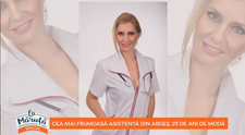 Cea mai frumoasă asistentă medicală din Argeș, 25 de ani de modă. Povestea Gianinei Petrescu