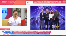 VIDEO Mihai Petre revine în juriul 