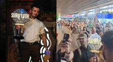 Zanni a revenit în România, după ce a câștigat Survivor All Stars. Dublul campion a fost așteptat la aeroport de zeci de fani