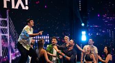 Săriți de pe fix, 23 noiembrie 2023. Comedianții au făcut senzație la proba „Cuvinte muzicale”: „Fuego după ce a fost la solar”