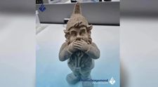 Pitic de grădină făcut în totalitate din ecstasy. Poliția: „Gnomul a fost vizibil uimit” FOTO