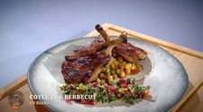 Masterchef 2024, 16 septembrie - Sami Raisour: Cotlete de berbecuț cu salsa de năut și salată tabouleh