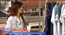 VIDEO Alexa pictează pe haine. Cum a descoperit această pasiune