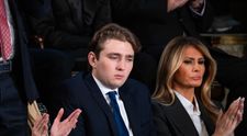 Barron Trump, apariție surprinzătoare de ziua tatălui său. Ce detaliu au observat fanii