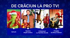De Crăciun, fii numai bun! La PRO TV!