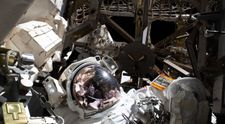 Cum arată Bucureștiul de pe Stația Spațială Internațională. Fotografia postată de NASA
