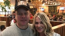 Nadia Comăneci, superbă la 58 de ani! Și-a serbat ziua de naștere alături de Matt Damon