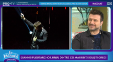VIDEO Giannis Ploutarchos, unul dintre cei mai iubiți soliști greci