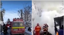 Tragedie de nedescris în Suceava! Doi frați de 1 și 3 ani au murit într-un incendiu de proporții! Imagini cumplite de la fața locului