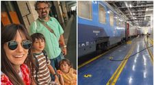 Dana Rogoz a călătorit cu celebrul tren care urcă pe feribot. Ce destinație spectaculoasă a ales
