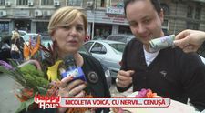 Nicoleta Voica a rasturnat urna cu cenusa a unei fete care trecea pe strada!