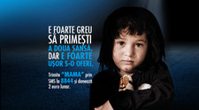 SOS Satele Copiilor, șansa copiilor orfani din Romania. Cabral s-a alaturat campaniei