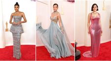 Gala premiilor Oscar 2024. Cele mai spectaculoase apariții de pe covorul roșu! Ținutele metalice, senzația serii