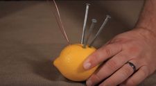 Ce se intampla cand infigi cuie intr-o lamaie. Experimentul care te va impresiona