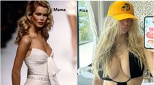 Mama ei a fost una din cele mai frumoase femei din anii ’90. Fiica Claudiei Schiffer îi calcă pe urme, la 20 de ani