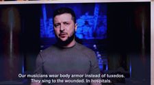 Volodimir Zelensky, discurs emoționant la Grammy 2022: “Spuneți adevărul despre acest război!”