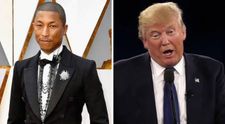 Donald Trump a reușit să-l scoată din sărite până și pe Pharrell. Care e motivul