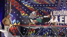 Smiley si Bartos, sarituri la trambulina in timpul show-ului 