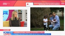 VIDEO Lavinia Petrea, despre experiența de a fi mama pentru a treia oară
