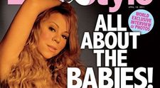 Mariah Carey, goala si insarcinata pe coperta unei reviste