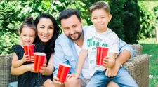 Andra și Cătălin Măruță, petrecere în patru de ziua Evei. Mezina familiei a împlinit trei ani