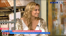 VIDEO Emilia Dorobanțu prepară înghețată sănătoasă și delicioasă