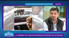 VIDEO Cum l-a urmărit un român pe Cristiano Ronaldo pentru un autograf